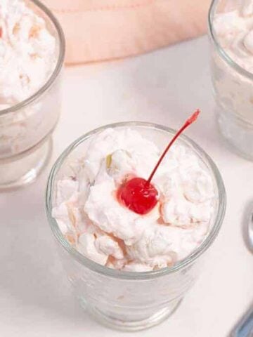 Marshmallow Fruit Salad with Cool Whip.
