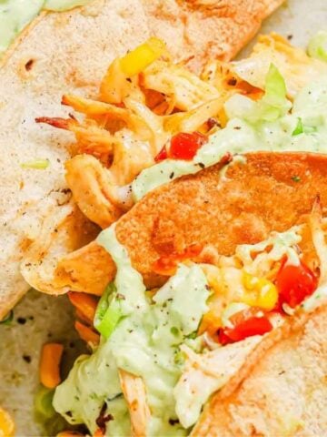 An image of Fried Chicken Tacos.