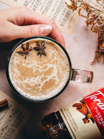 Oat Milk Pumpkin Spice Steamer