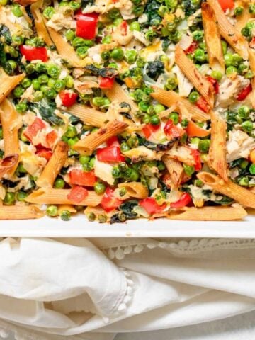 An image of a Healthy Tuna Noodle Casserole.