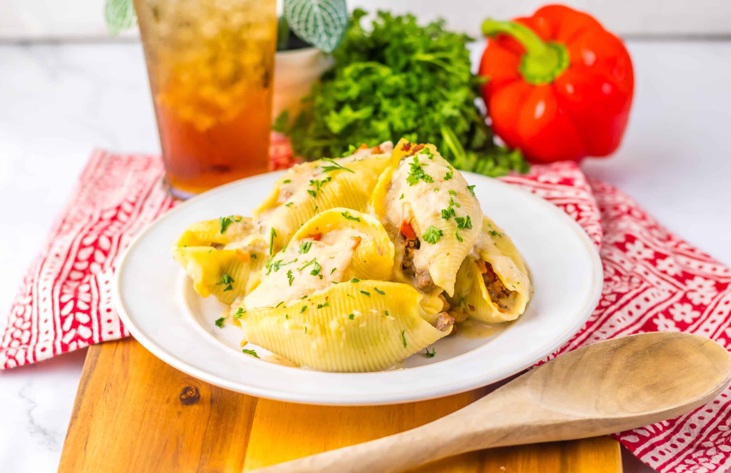 Philly Cheesesteak Stuffed Shells