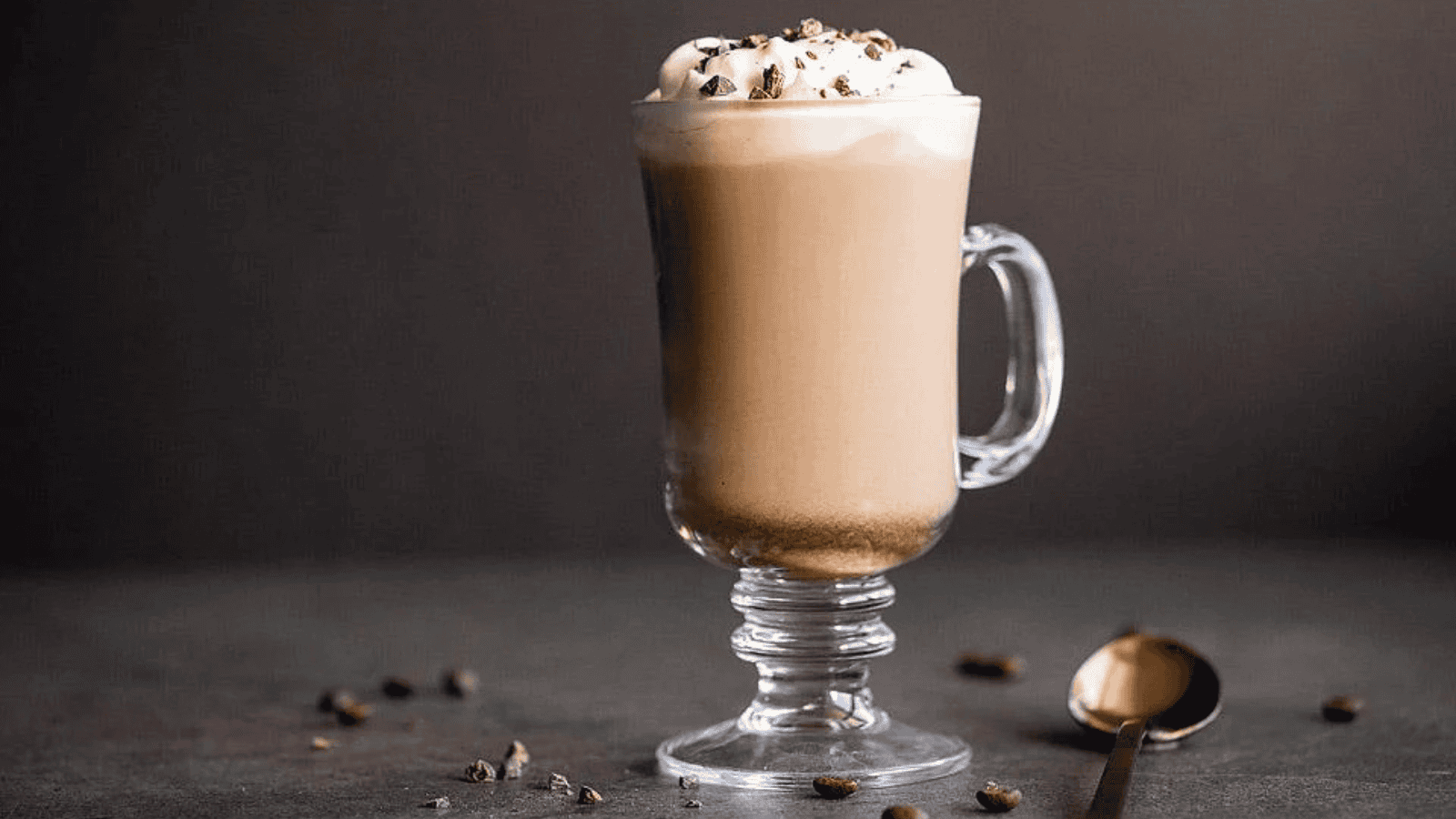 Irish Cream Coffee with chocolate.