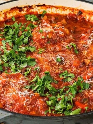 An image of Chicken Cacciatore.